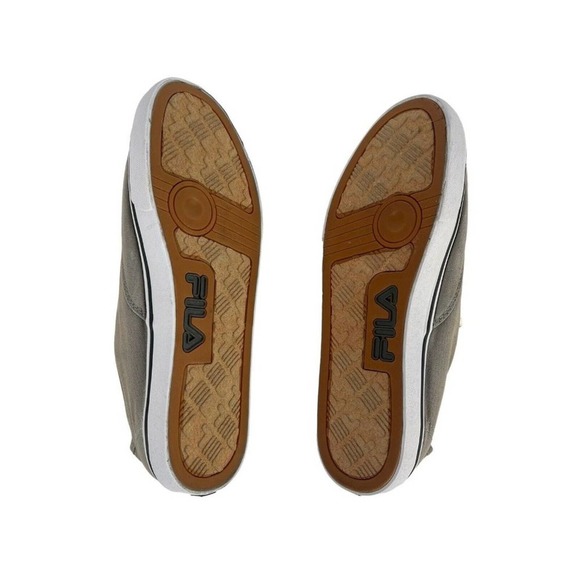 Fila Womens Shoes Classic Comfort Canvas 5SC10134-018 Size 10 Tan / White - Picture 5 of 7